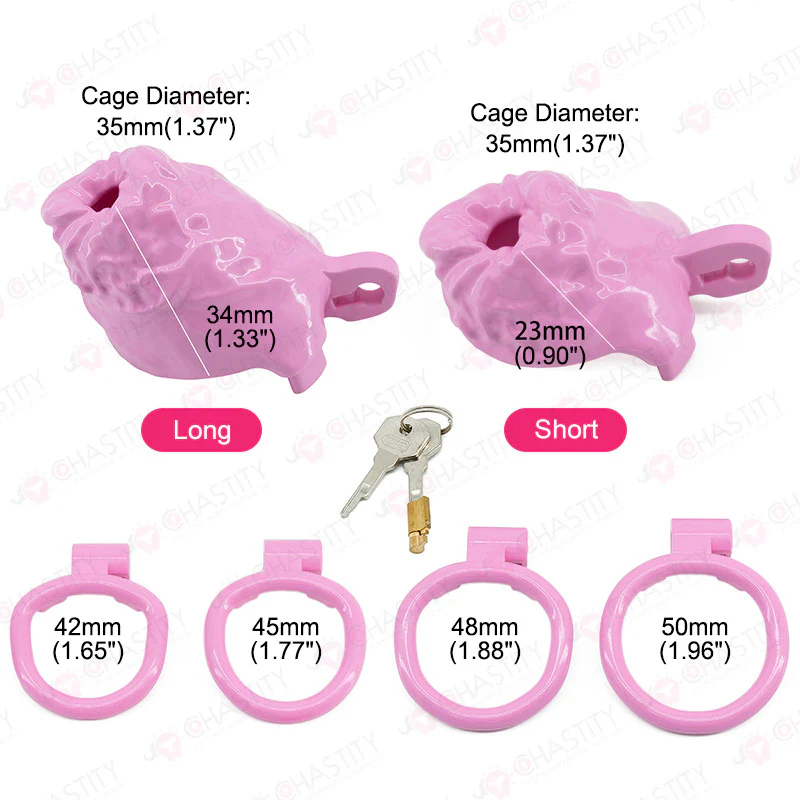 Anus-Shaped Chastity Cage for Chastity Humiliation - Image 3