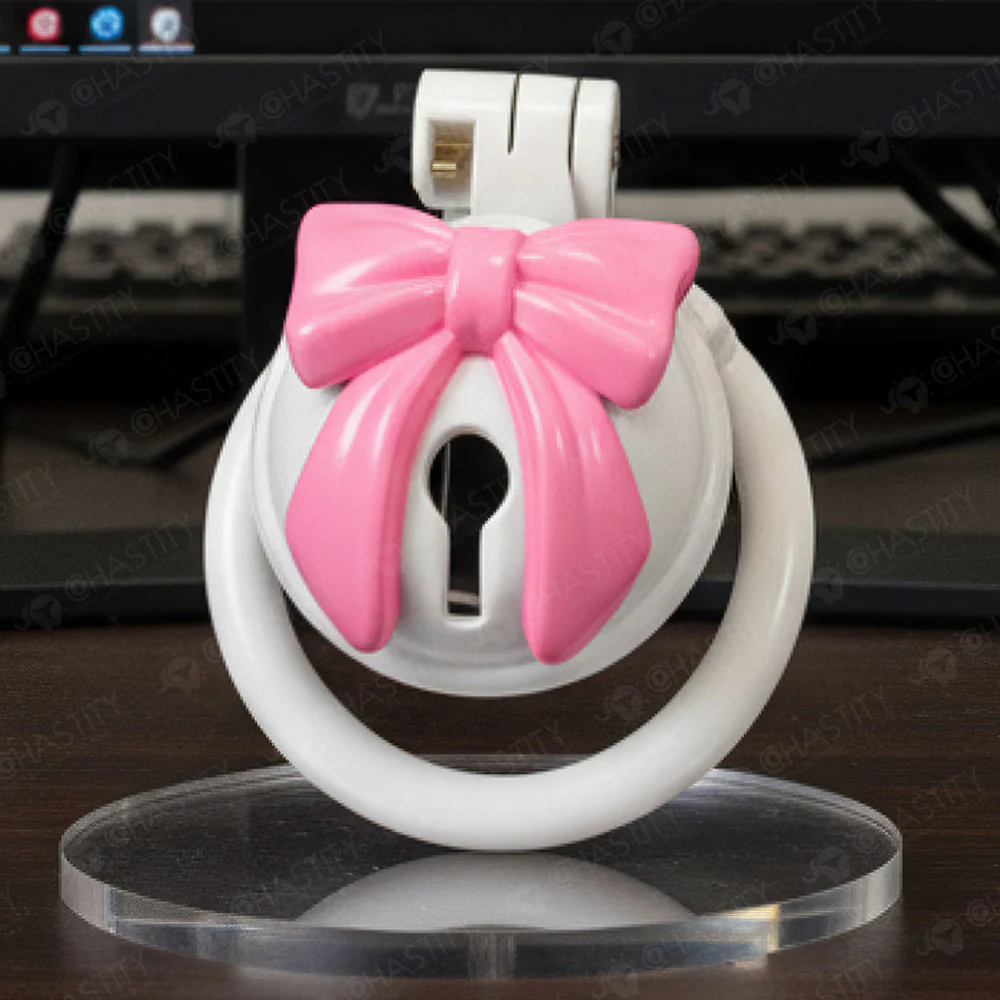 Bowtie Beautiful Sissy Maid Chastity - Image 6