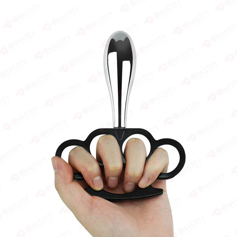 Brass Knuckle Butt Plug - Image 2