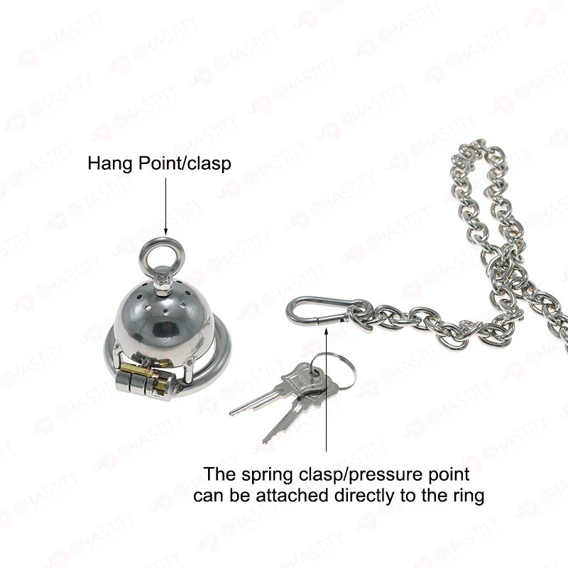 Chastity Slave's Cock Restraint - Image 4
