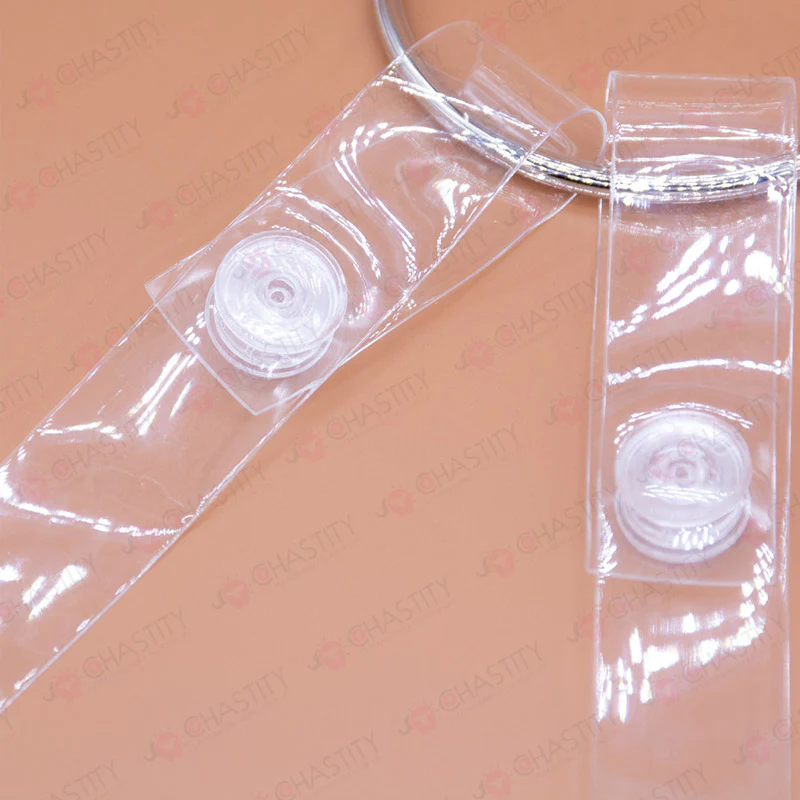 Clear Chastity Cage Support Belt - Image 7
