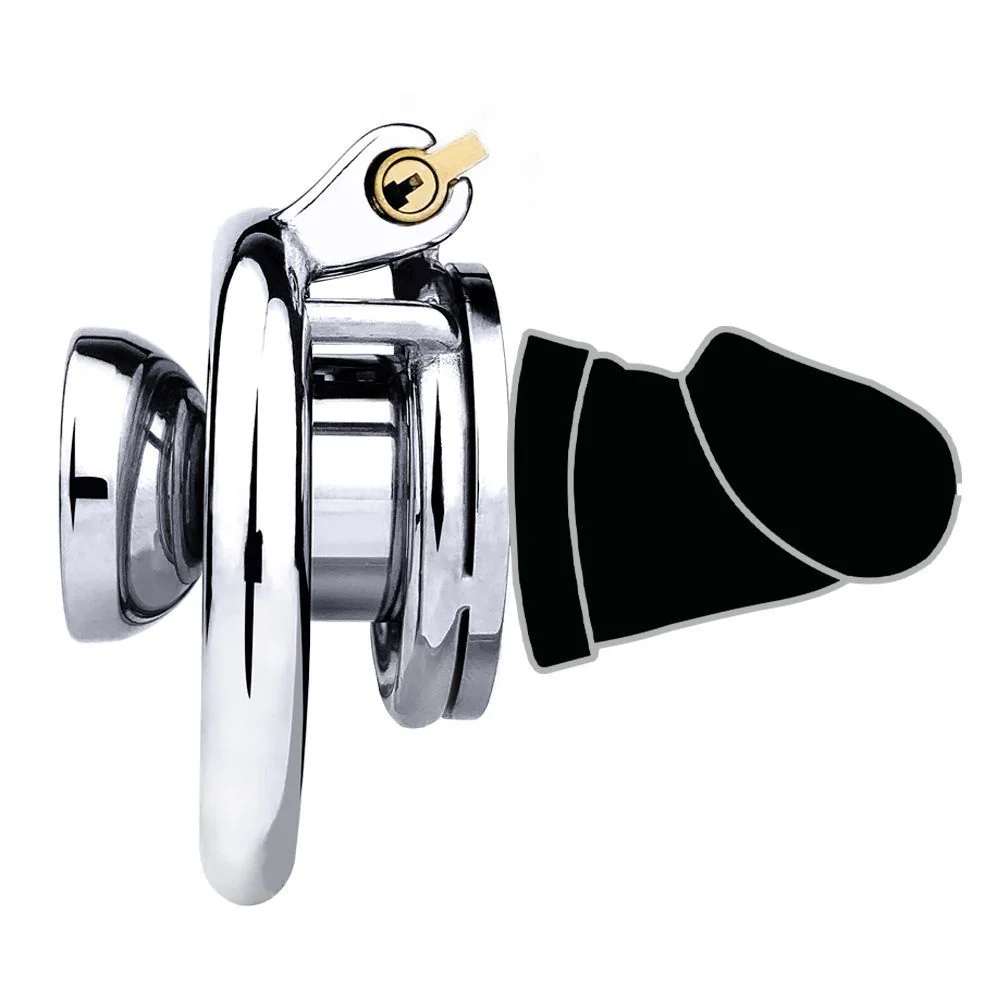 Cock In Chastity With Dildo - Image 10