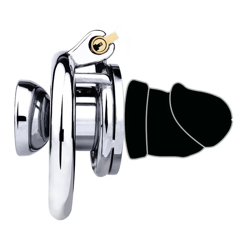 Cock In Chastity With Dildo - Image 11