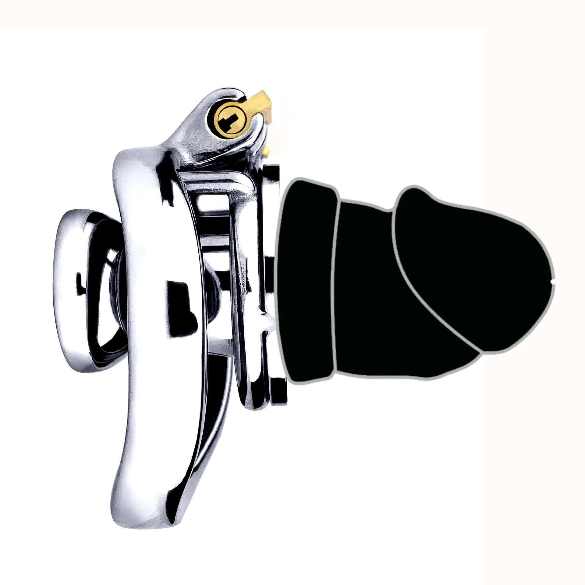 Cock In Chastity With Dildo - Image 14