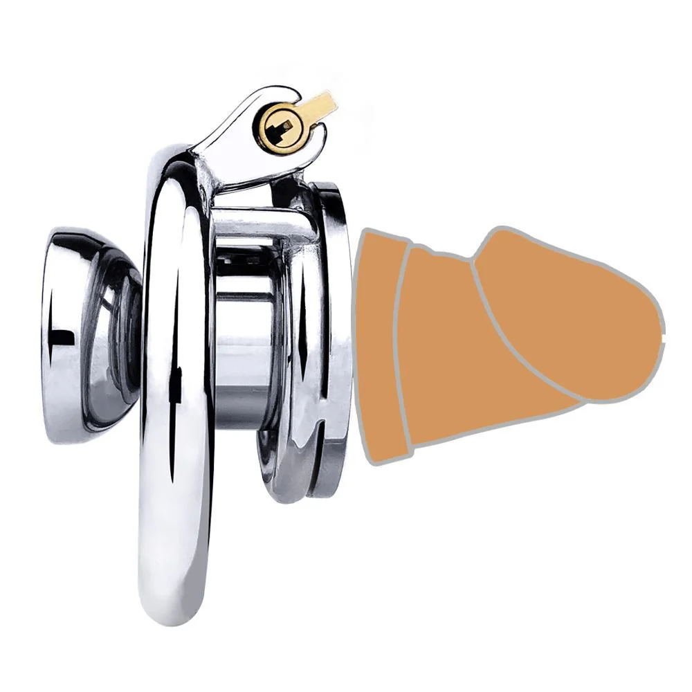 Cock In Chastity With Dildo - Image 16