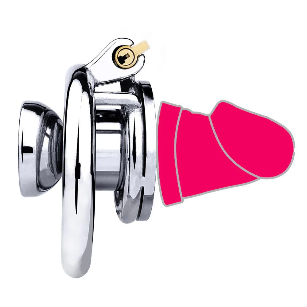 Cock In Chastity With Dildo - Image 22