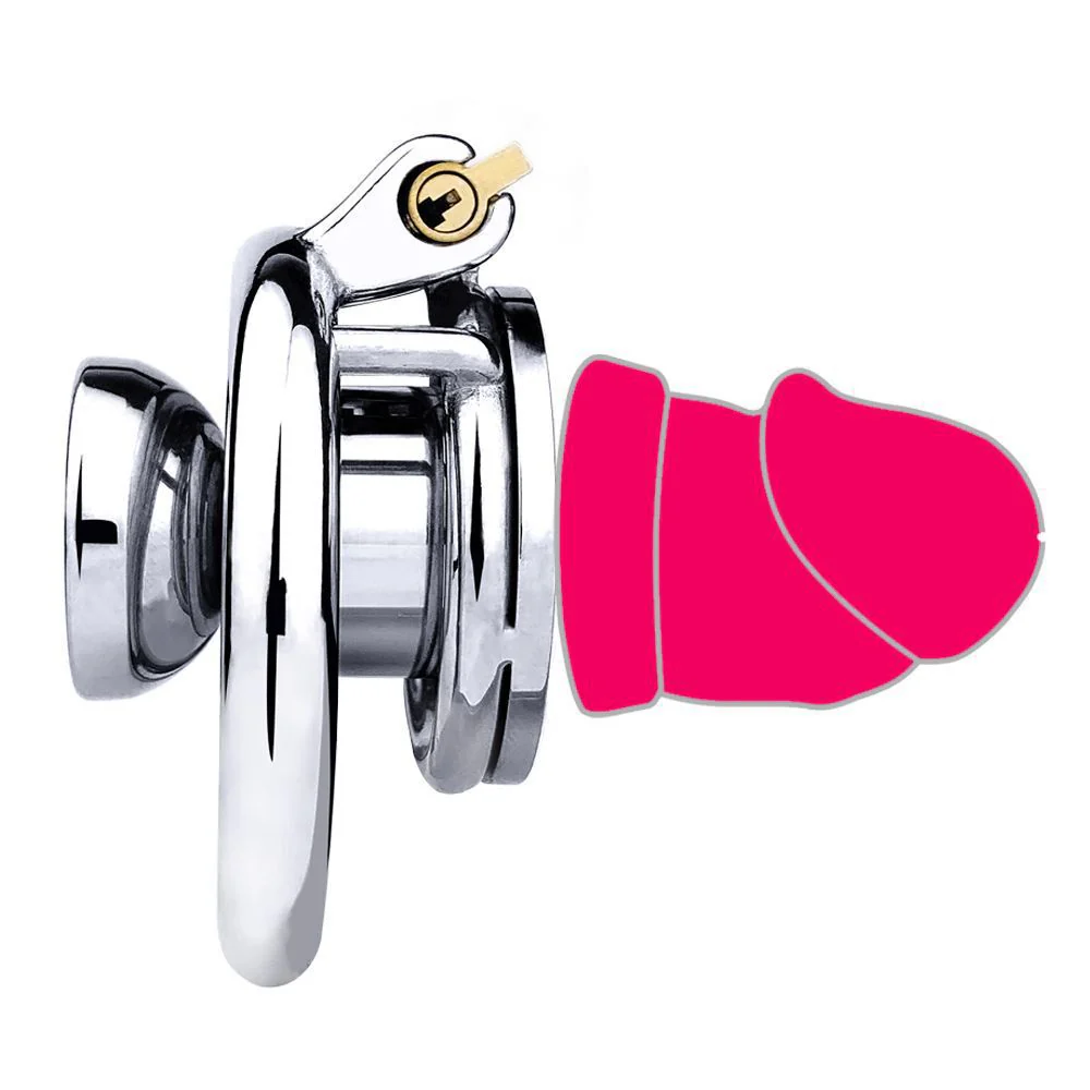 Cock In Chastity With Dildo - Image 23