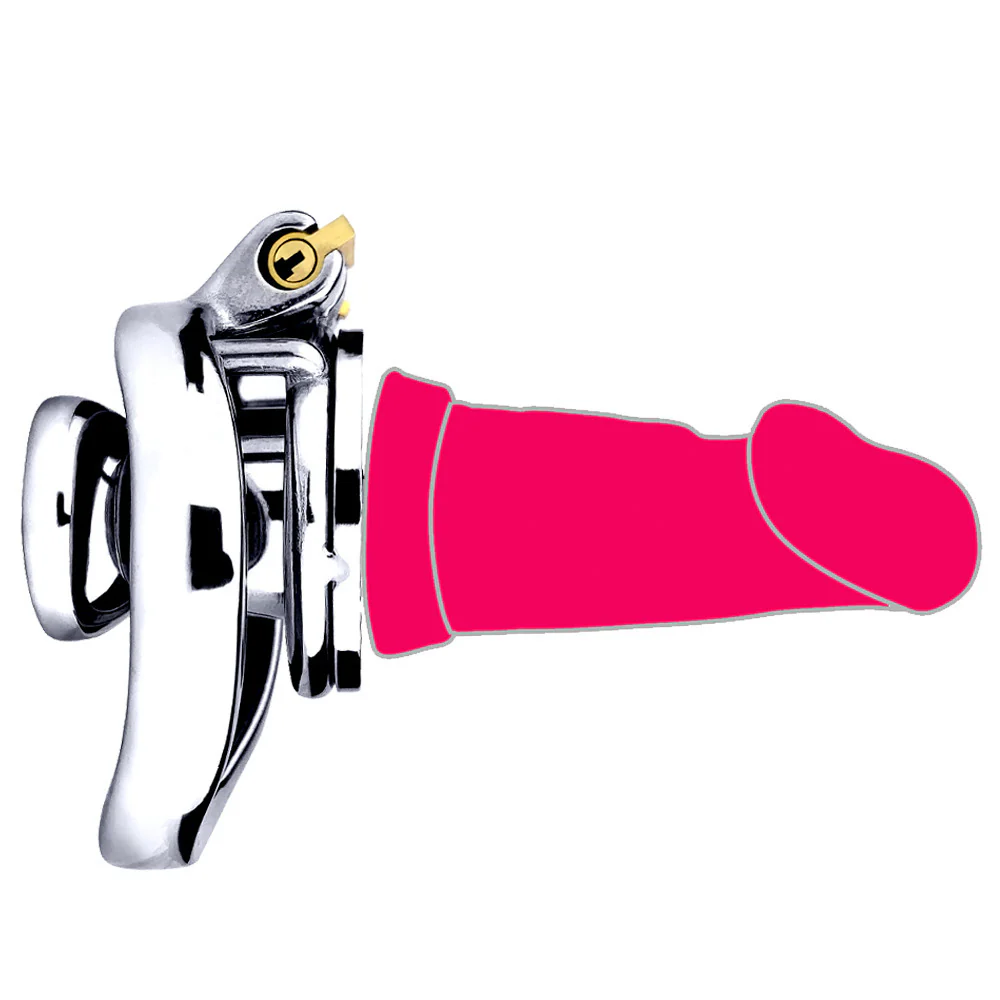 Cock In Chastity With Dildo - Image 27