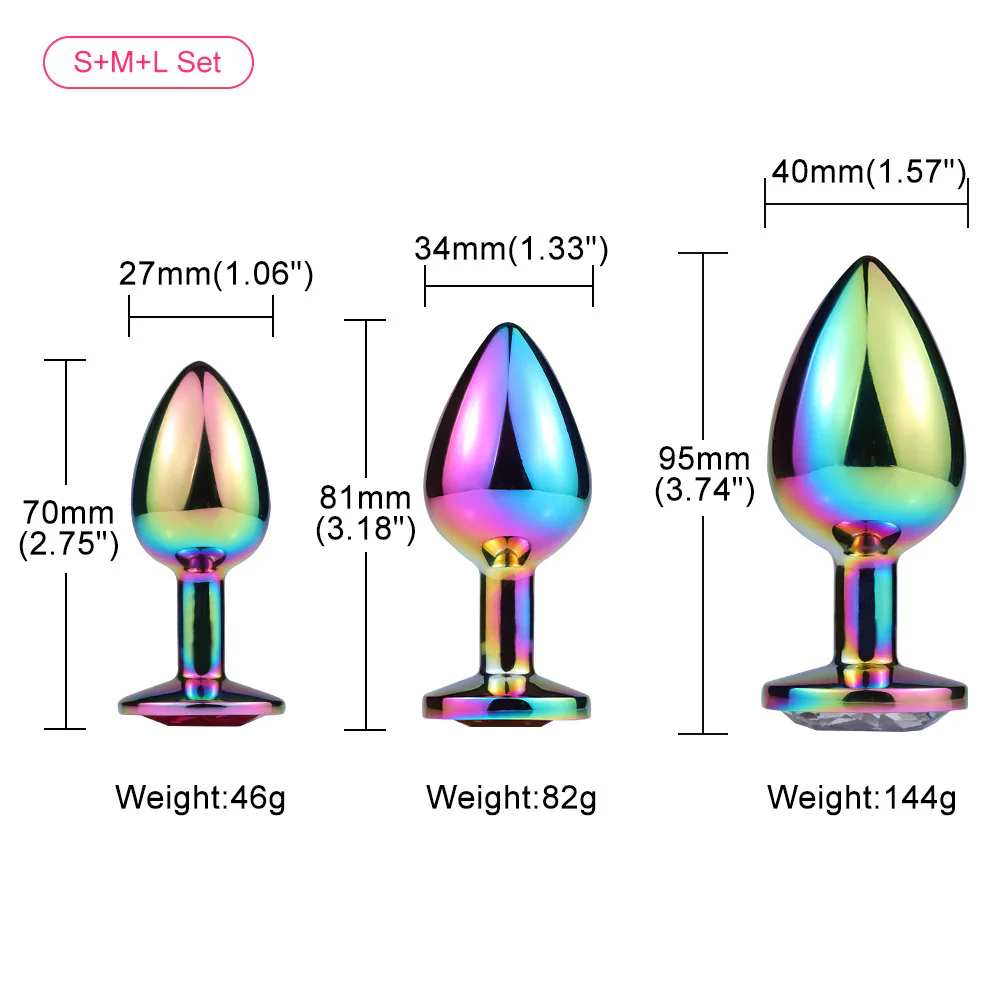 Colorful Butt Plug - Image 6