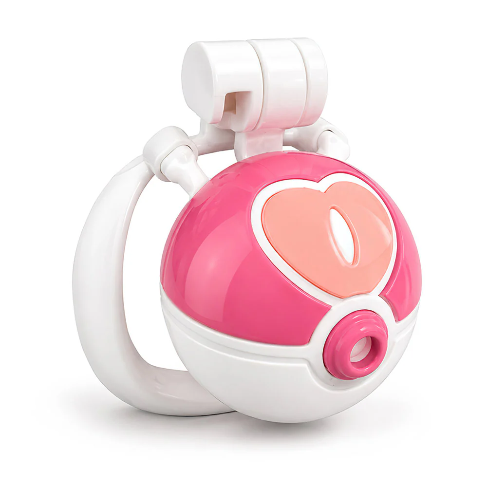 Dome Pink Sweetheart Chastity Cage