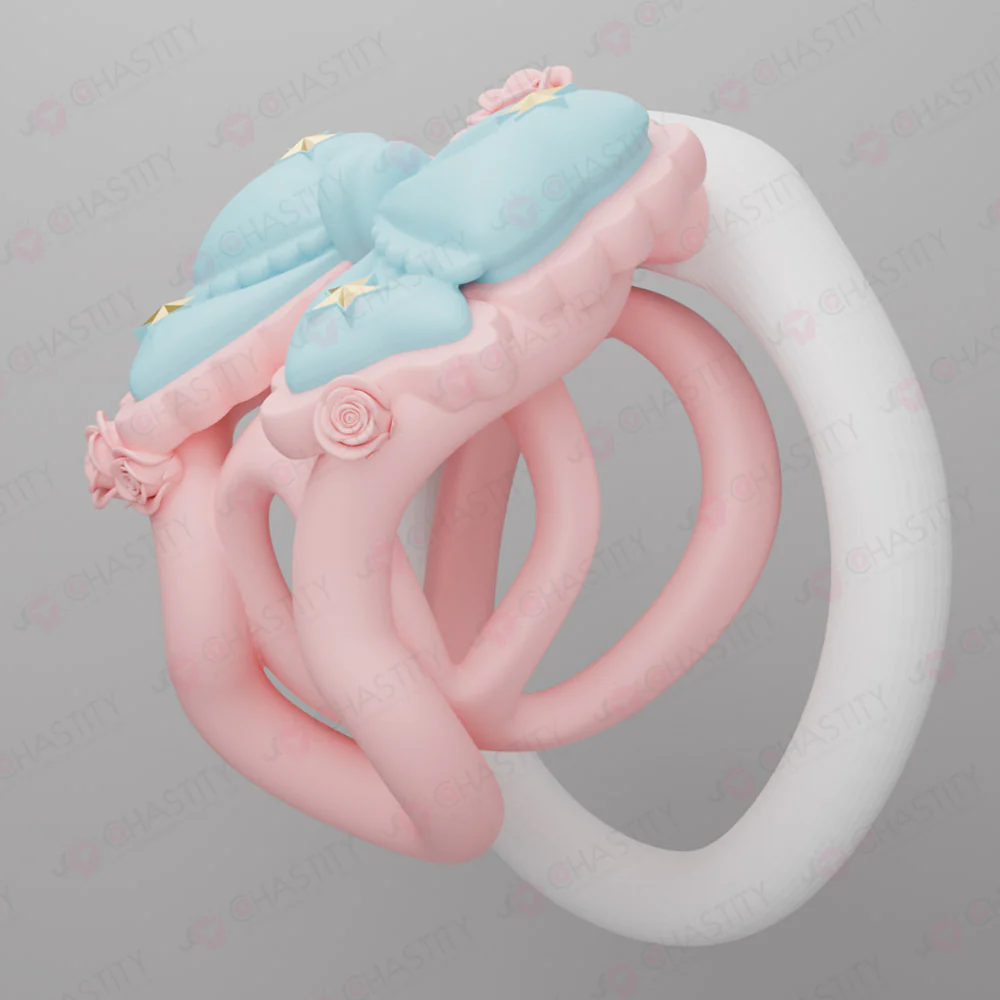 Sissy Lady of a Prominent Family Chastity Cage - Image 7