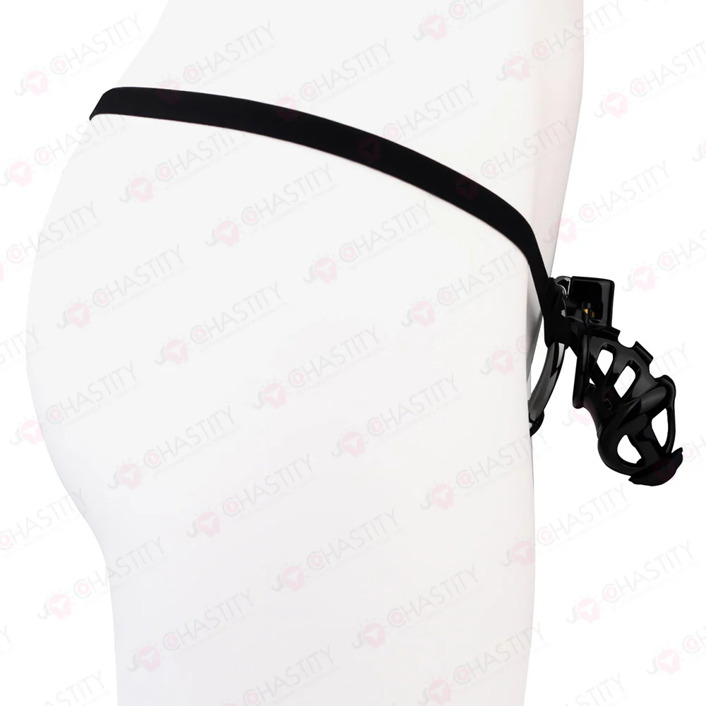ABS & Metal Fancy Chastity Cage - Image 19