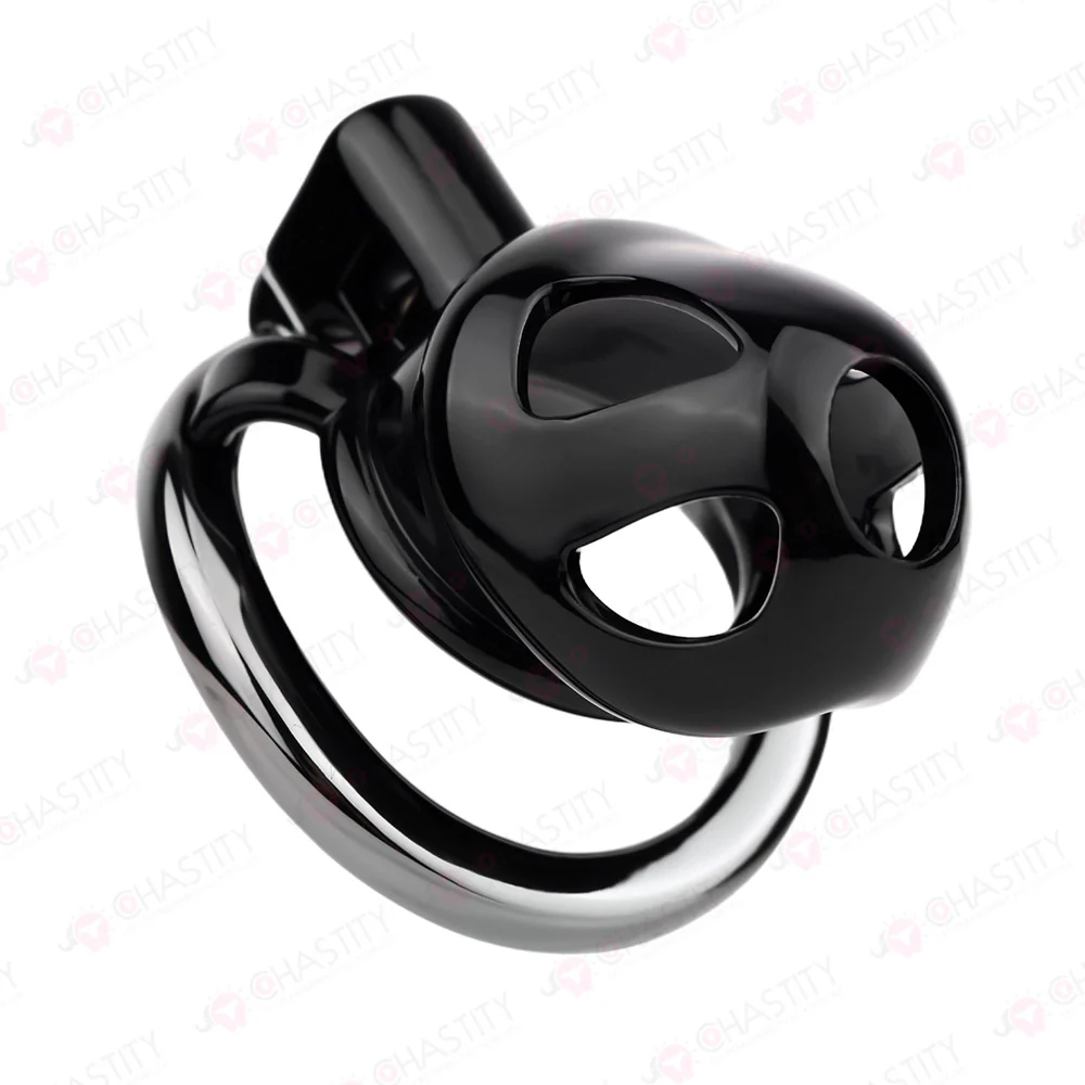 ABS & Metal Fancy Chastity Cage - Image 3