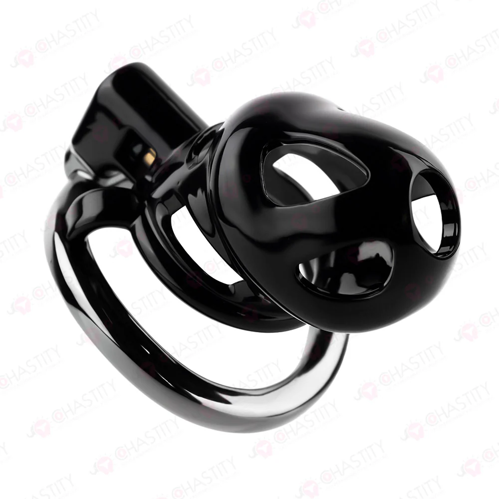 ABS & Metal Fancy Chastity Cage - Image 8