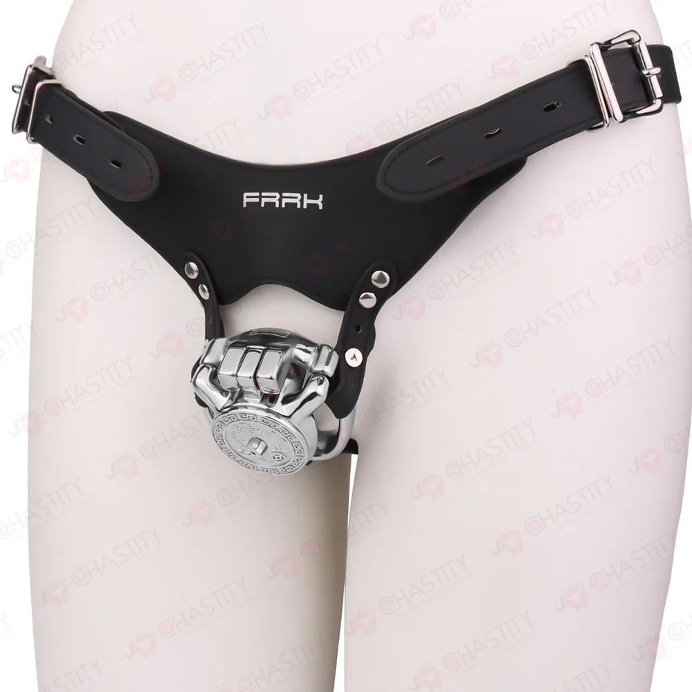 Flat Ancient Coin Nofap Chastity Cage - Image 12