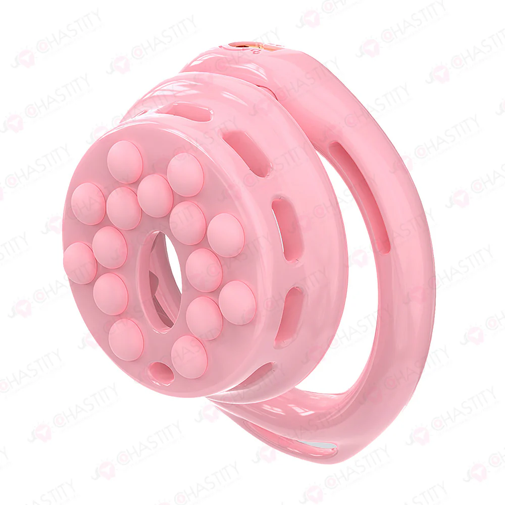 Installable Soft Nail Flat Chastity Cock Cage - Image 10