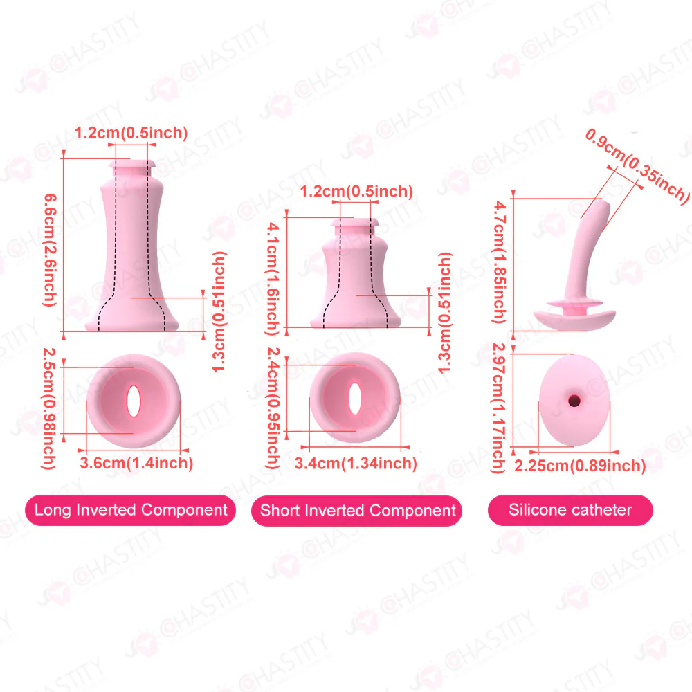 Installable Soft Nail Flat Chastity Cock Cage - Image 7