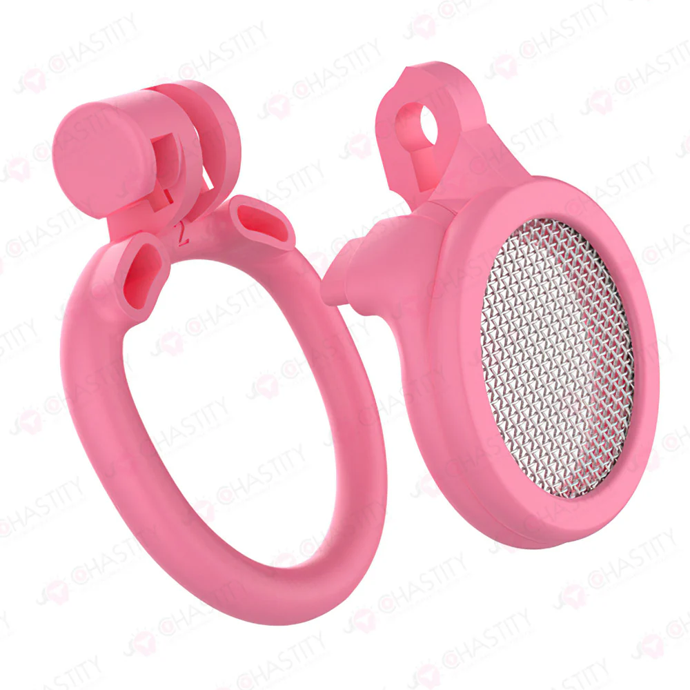 Flat Sieve Mesh Cock Cage (Resin & Metal) - Image 2