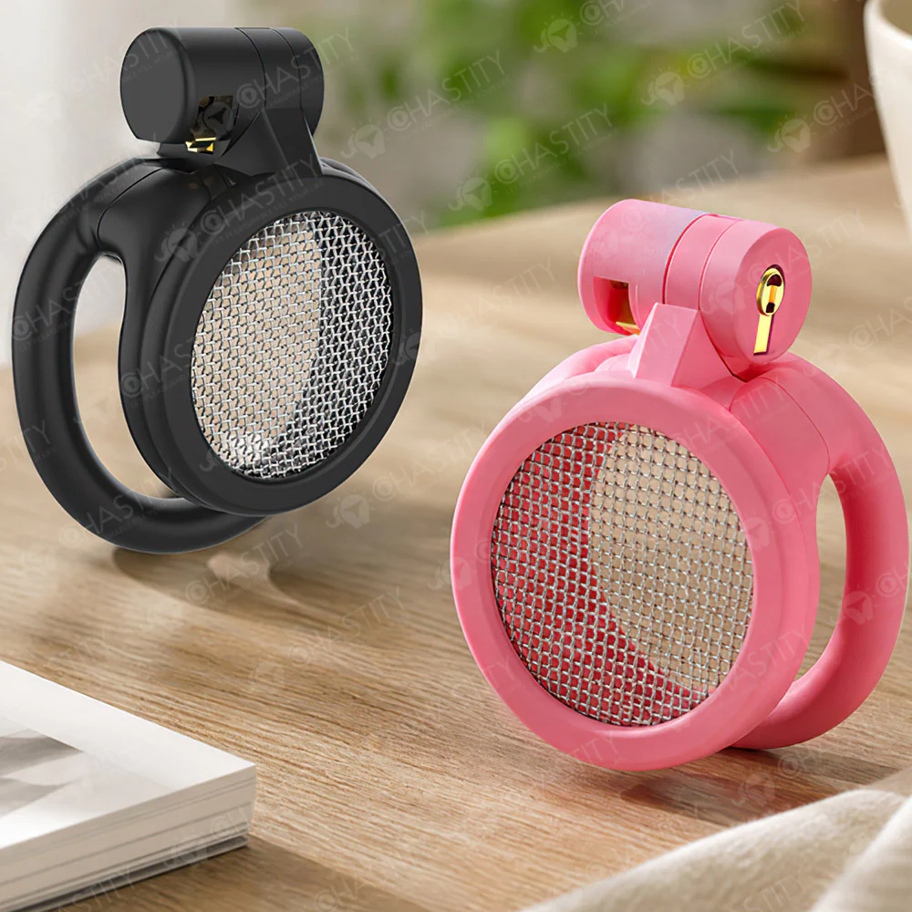 Flat Sieve Mesh Cock Cage (Resin & Metal) - Image 5