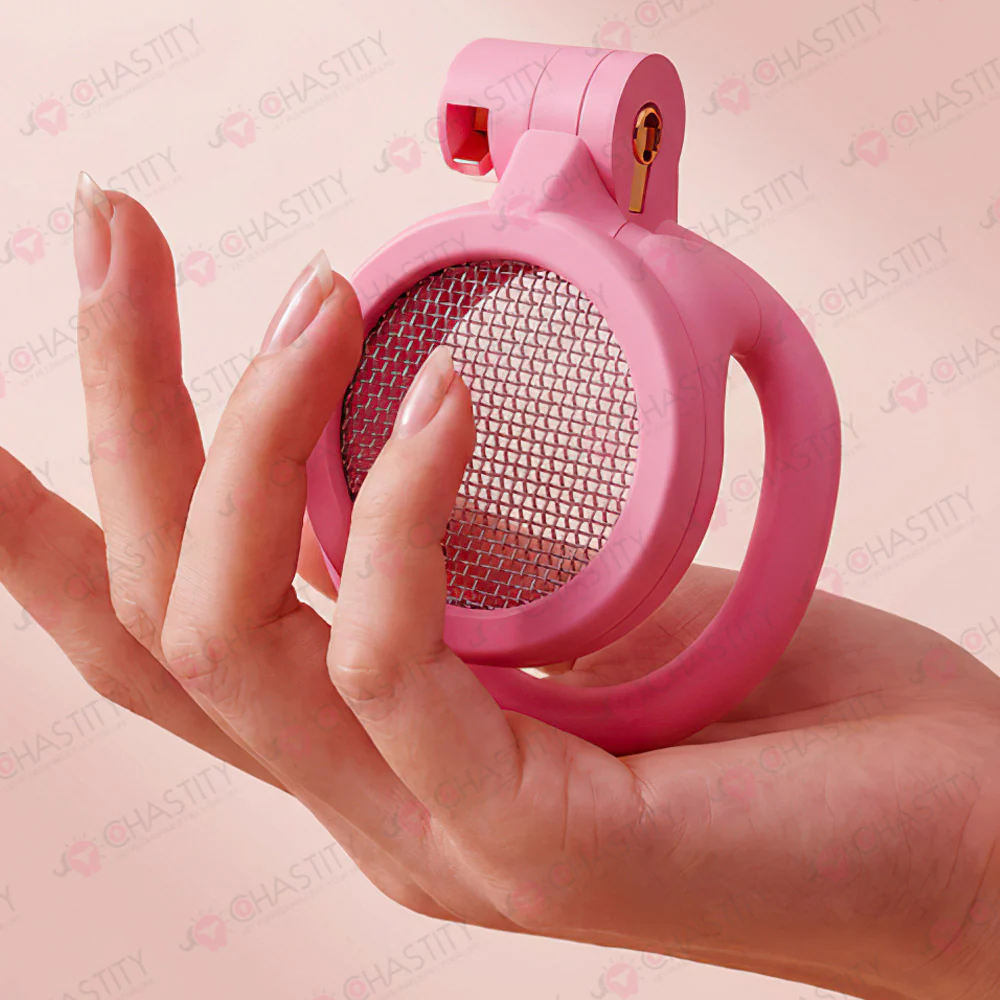 Flat Sieve Mesh Cock Cage (Resin & Metal) - Image 6