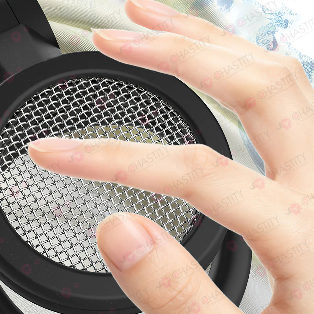 Flat Sieve Mesh Cock Cage (Resin & Metal) - Image 9