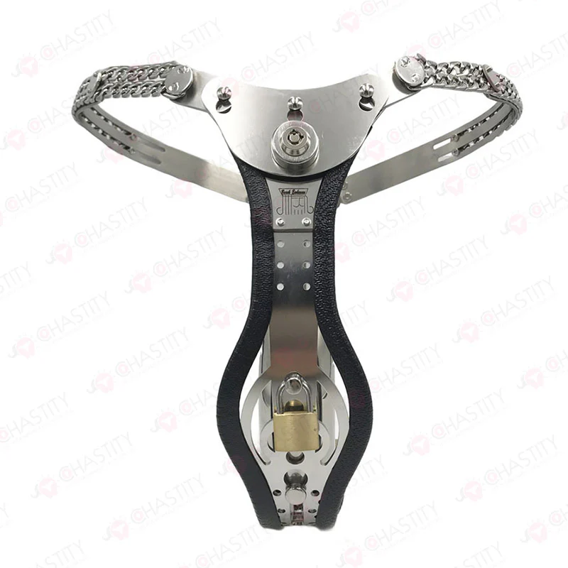 Full Male Chastity Belt (Button Lock) - Image 4