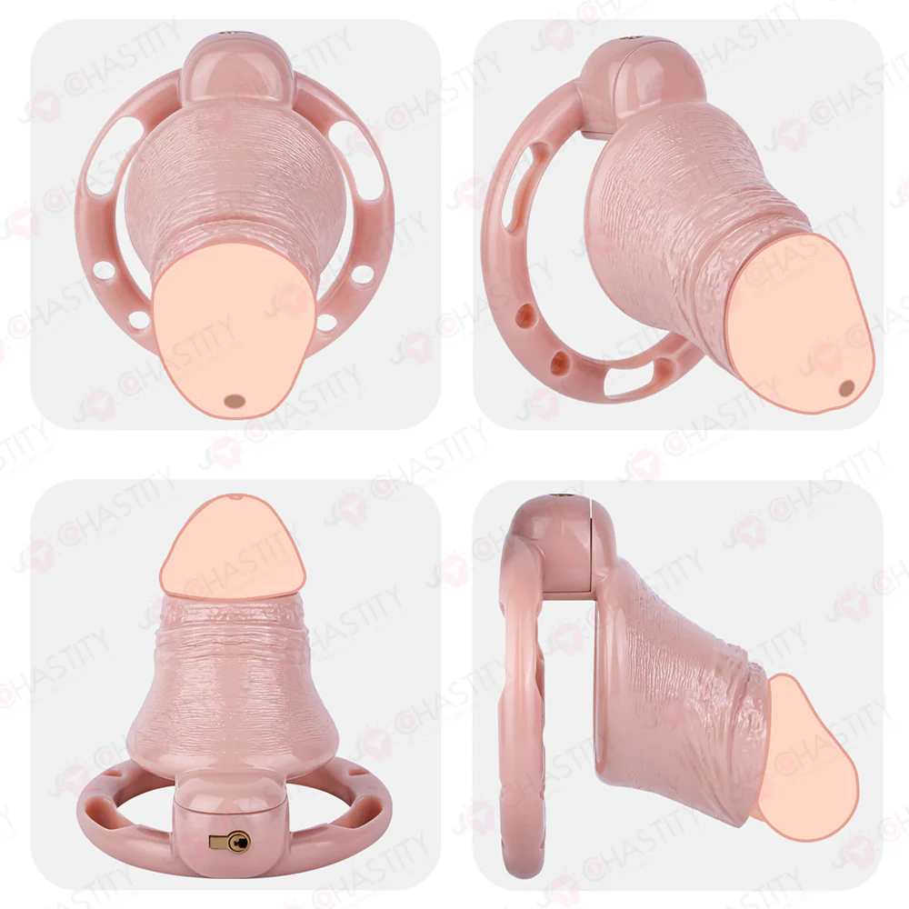 Resin Sexy Glans Exposed Chastity Cage - Image 6