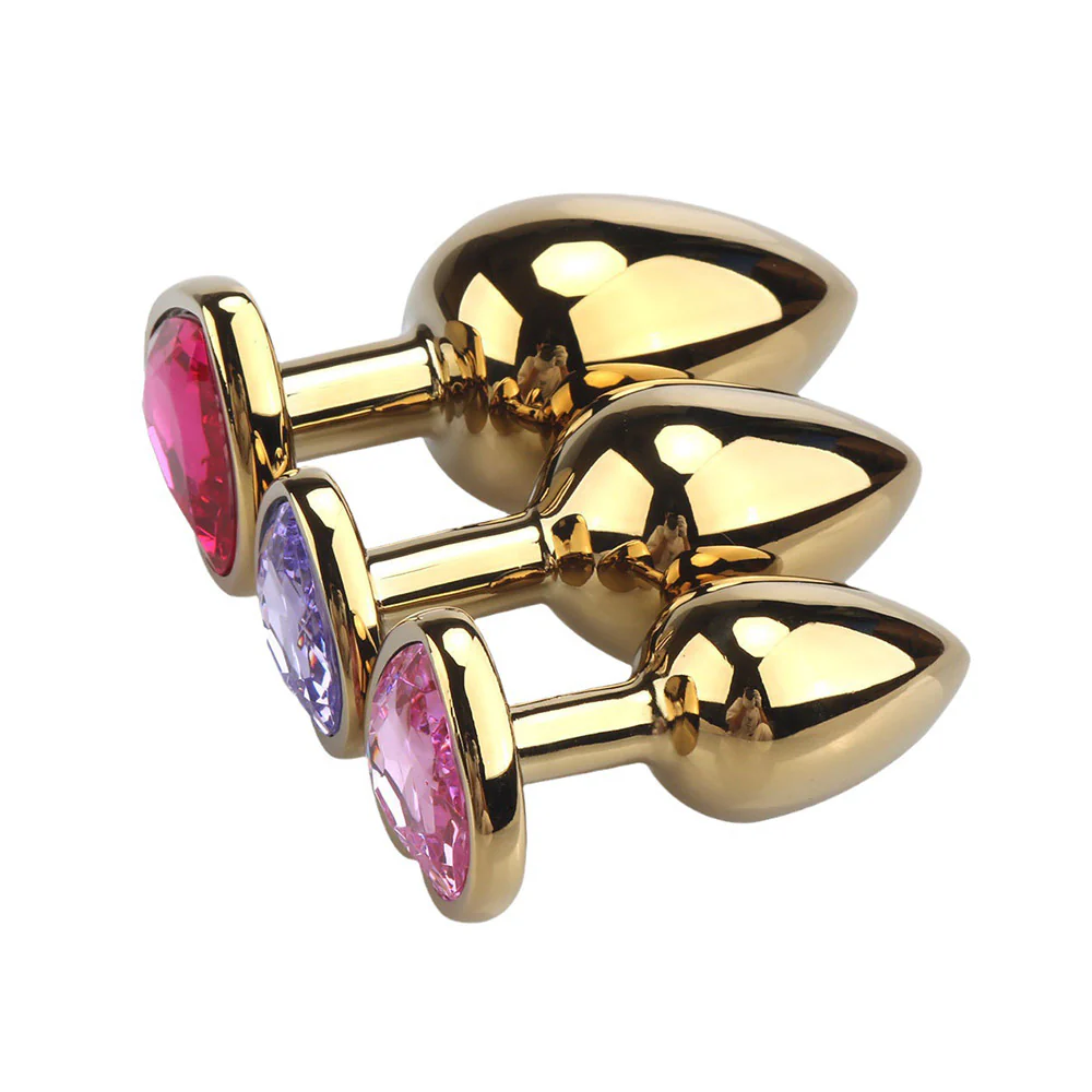 Gold Butt Plug (3 Items) - Image 5