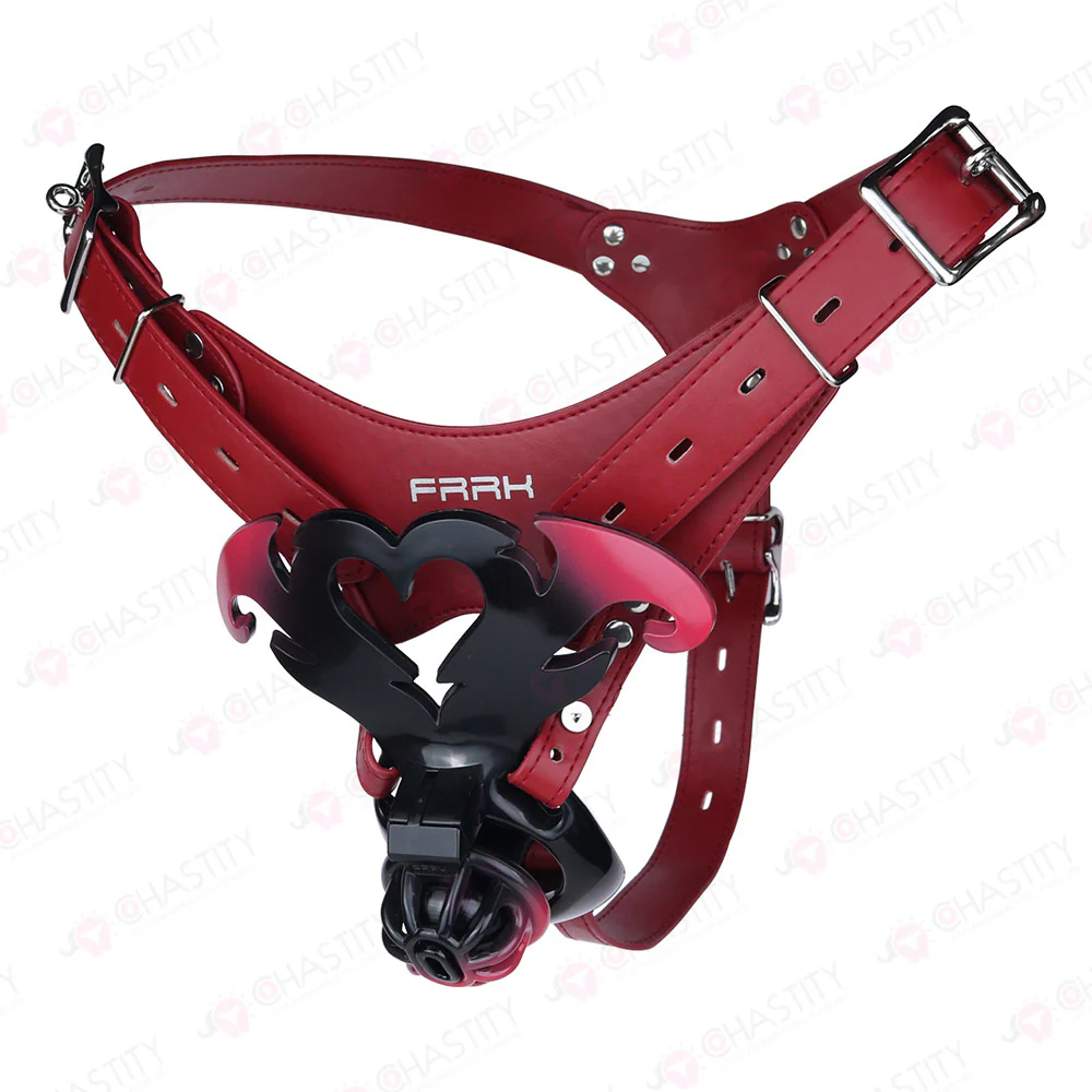 Demon's Wings Grace Chastity Cage (Removable Inverted Component) - Image 12