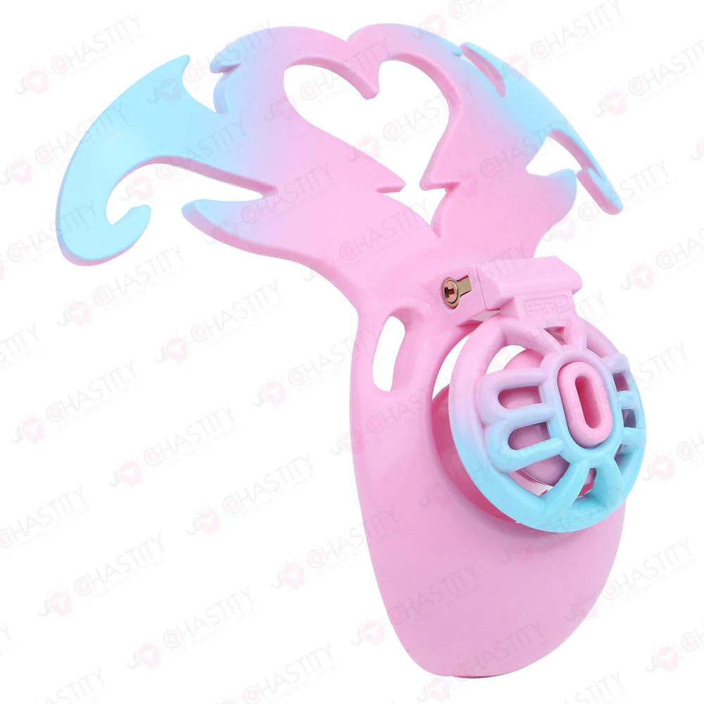 Demon's Wings Grace Chastity Cage (Removable Inverted Component) - Image 6