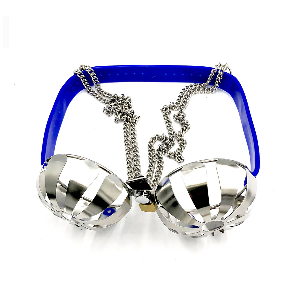 Hollow Female Chastity Bra - Image 6