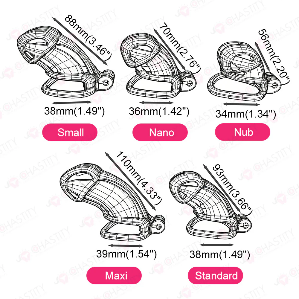 Iridescent Viper Mens Cock Cage Chastity - Image 3