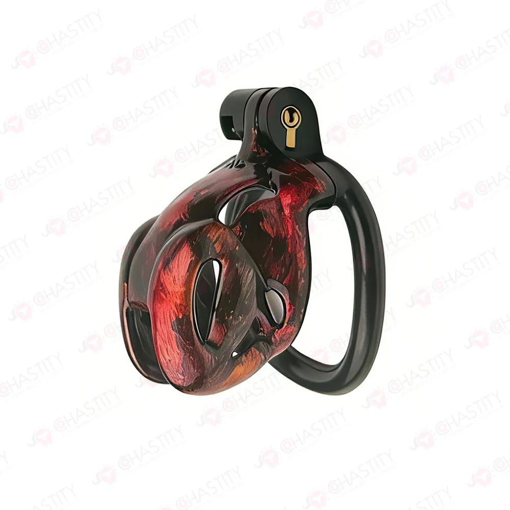 Iridescent Viper Mens Cock Cage Chastity - Image 5