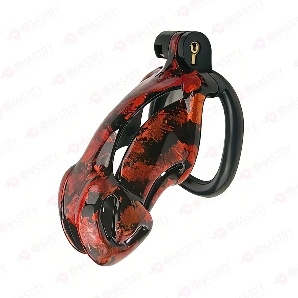 Iridescent Viper Mens Cock Cage Chastity - Image 8