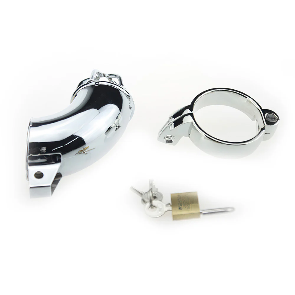 Large Chastity Cage (3 Rings) - Image 4