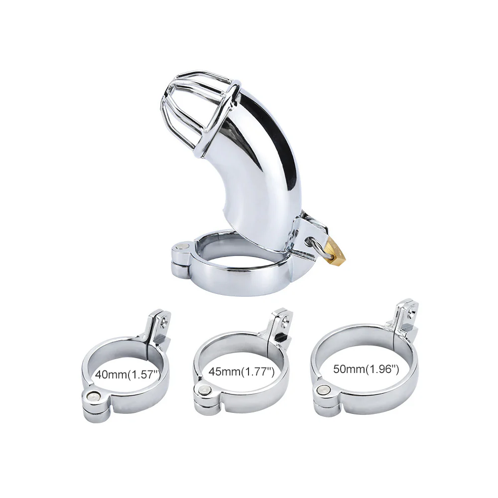 Large Chastity Cage (3 Rings) - Image 5