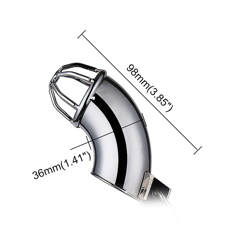 Large Chastity Cage (3 Rings) - Image 6