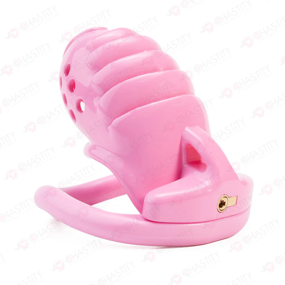 Dark Knight Layered Armor Chastity Cage Overnight - Image 7