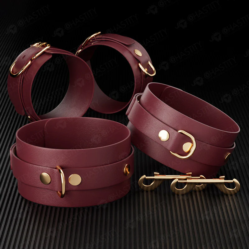 Leather Bondage Set For Sex 12 Pcs - Image 6