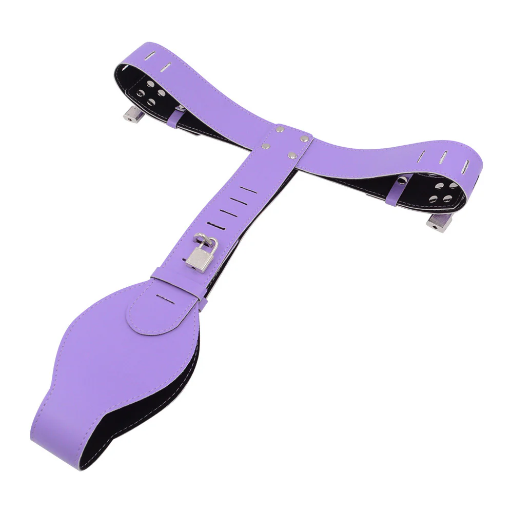 Leather Female Chastity Belt - Image 12