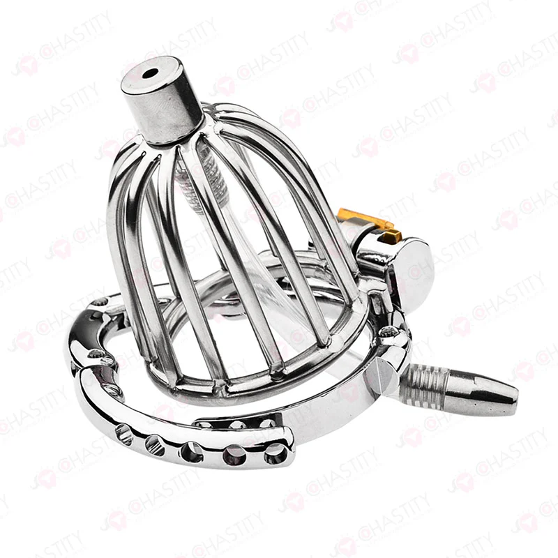 Male Bird Cage With Adjustable Chastity Ring Size - Image 2