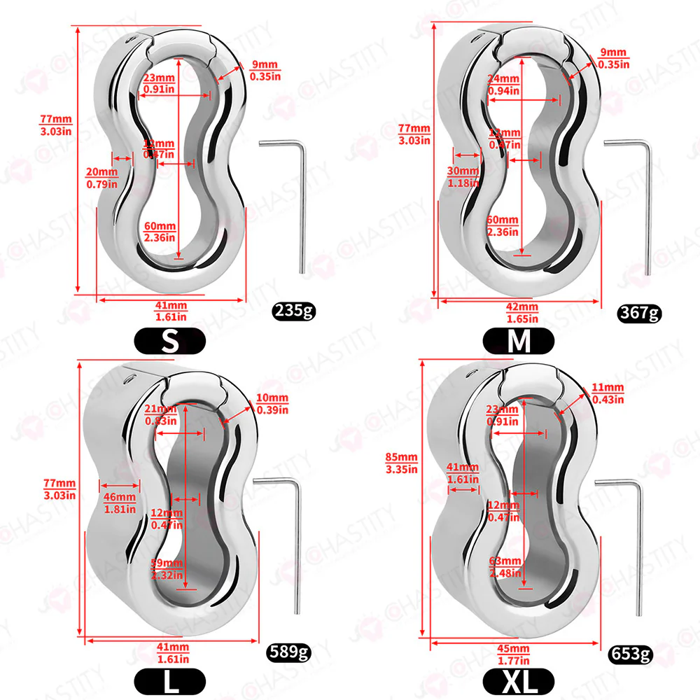 Metal Scrotal Weight-Bearing Ring - Image 3