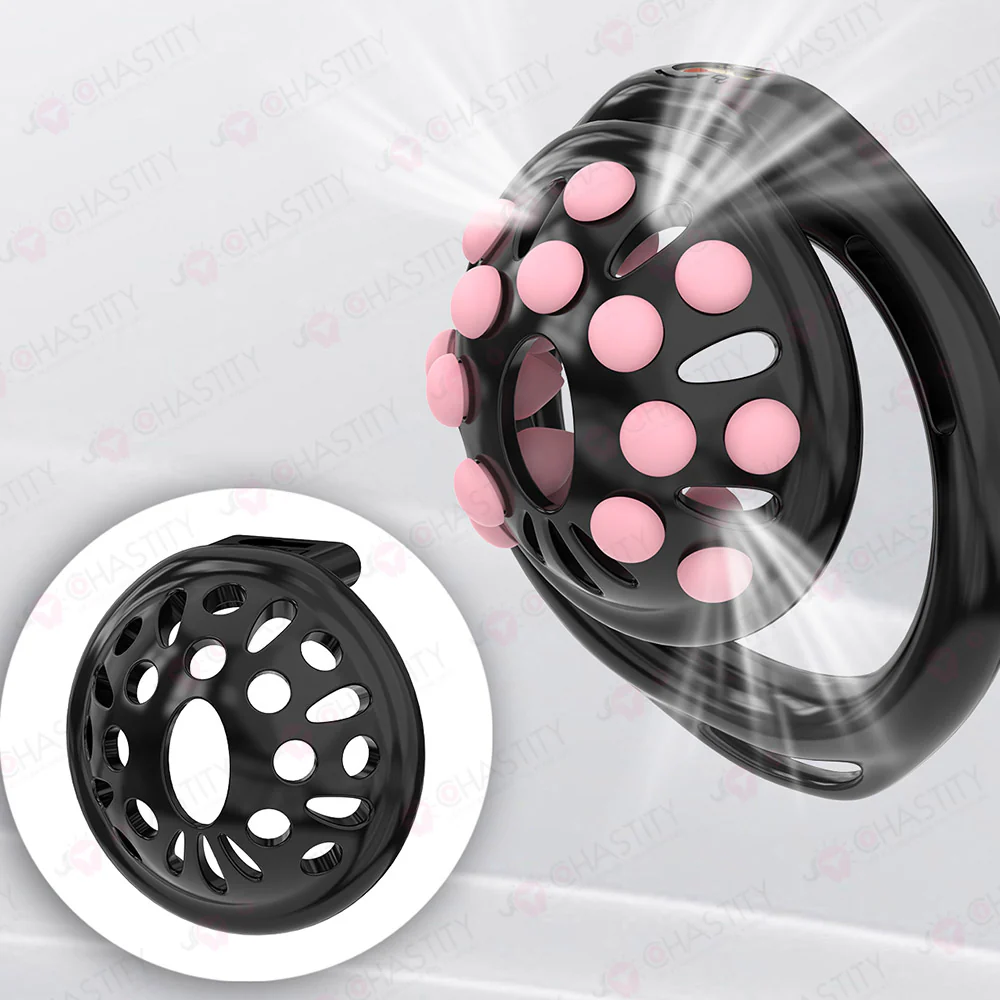 Micro Male Chastity With Removable Soft Spikes - Image 11