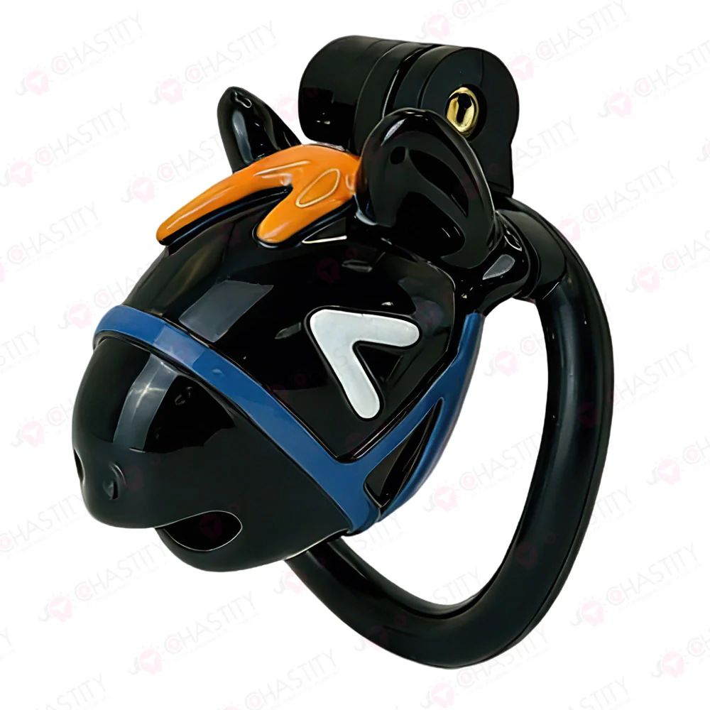 Multicolor Painting Horse Chastity Cage - Image 2