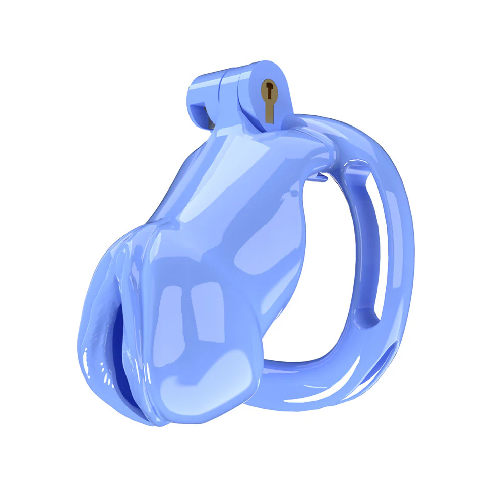 Nylon Chastity Cage With Belt - Image 11