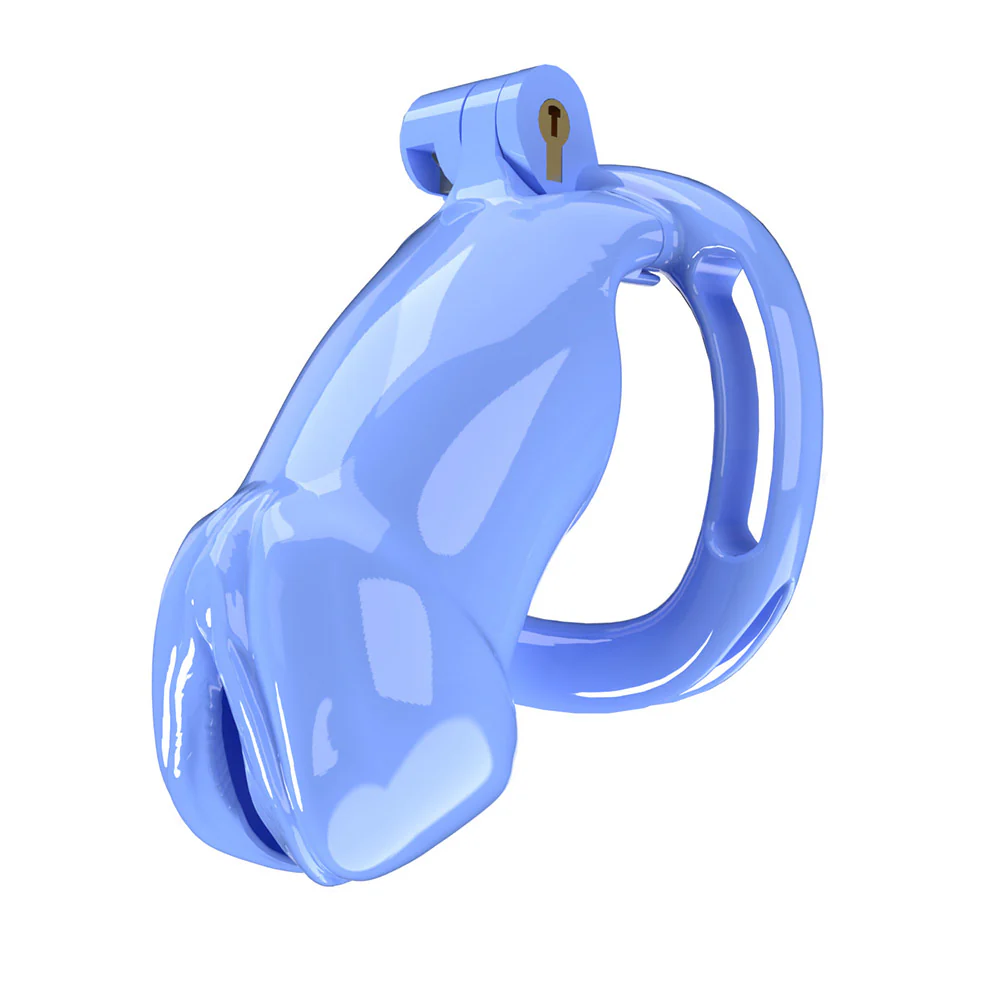 Nylon Chastity Cage With Belt - Image 12