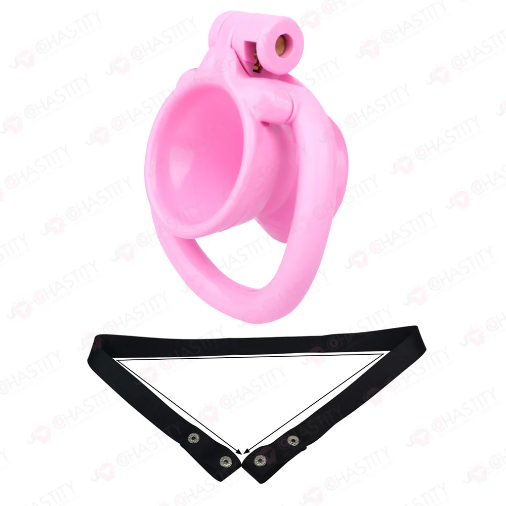 Opening Hourglass-Shaped Chastity Cup - Image 16