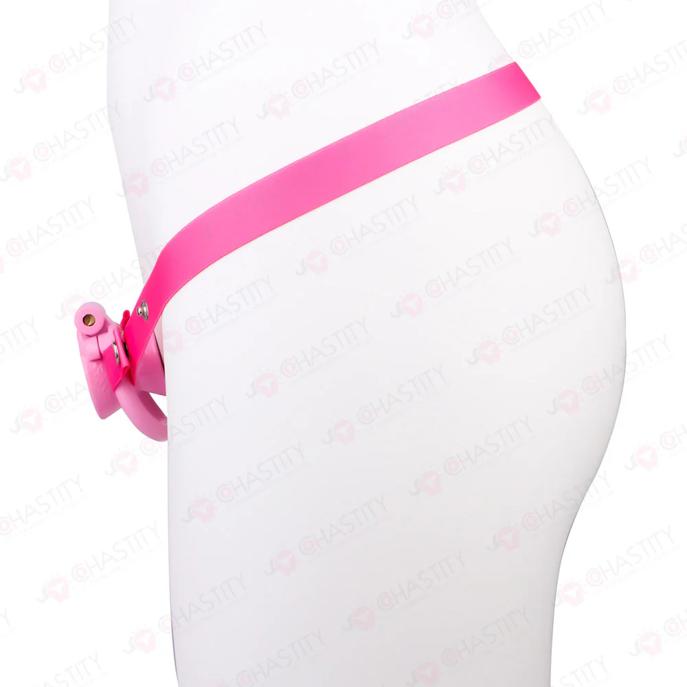 Opening Hourglass-Shaped Chastity Cup - Image 9