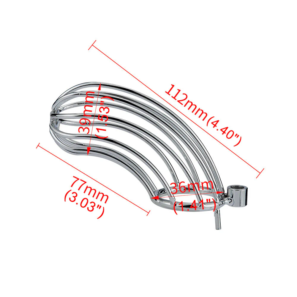 Permanent Chastity Lock (3 Rings) - Image 5