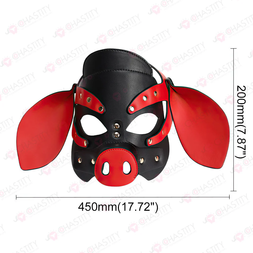 Pet Humiliation Roleplay Pig Mask - Image 3